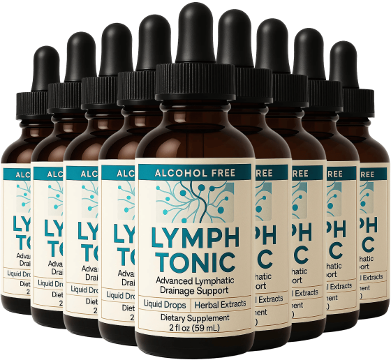LymphTonic supplement bottle